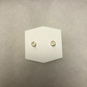 Kate Tuesday Jewelry - Gold Fleck Stud Earrings - Brand New Kate Tuesday Jewelry - Gold Fleck Stud Earrings - Brand New